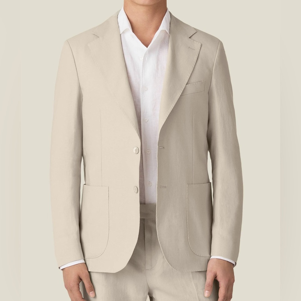 EXPRESS Men's Beige Slim Blazer NWT Size‎ 36S